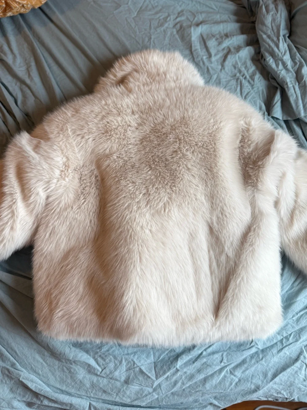 Banana Republic Reversible Faux Fur Down Jacket